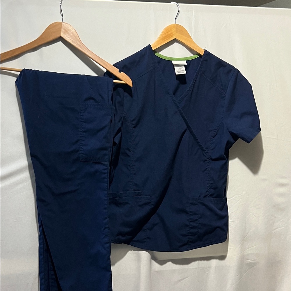 Scrubstar Navy Women's Short Sleeve Top